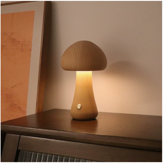 Cozy Mushroom Glow Lamp