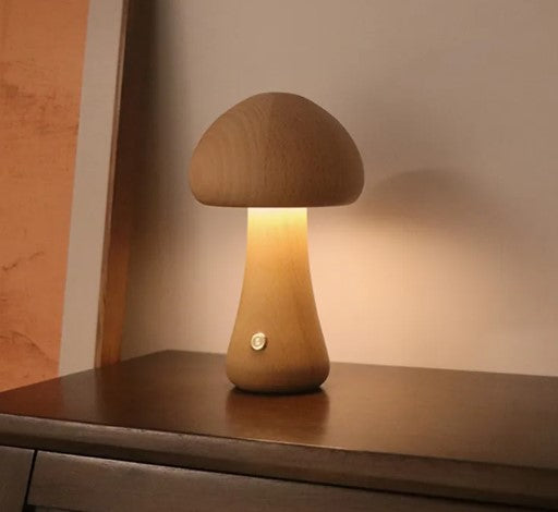 Cozy Mushroom Glow Lamp