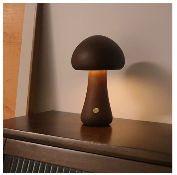 Cozy Mushroom Glow Lamp