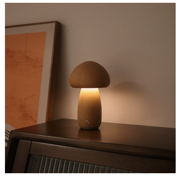Cozy Mushroom Glow Lamp