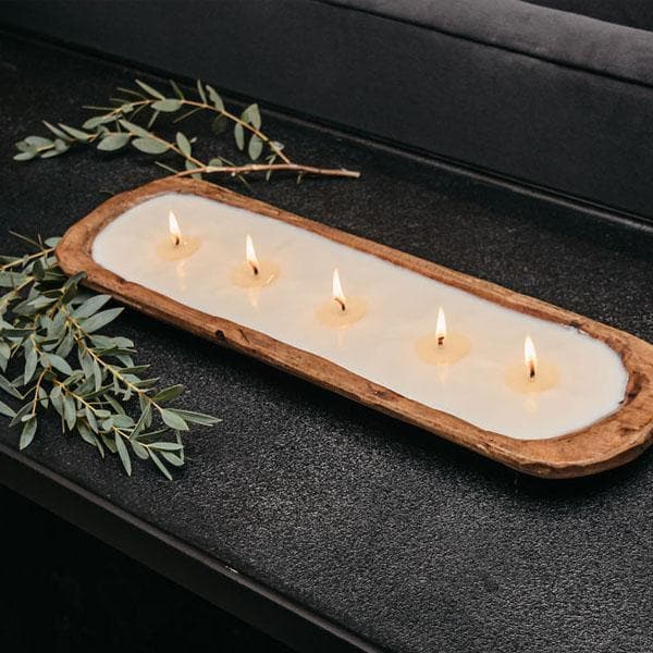 Luxury 5-Wick Dough Bowl Candle