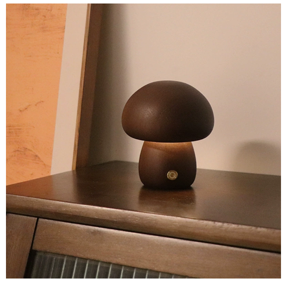 Cozy Mushroom Glow Lamp
