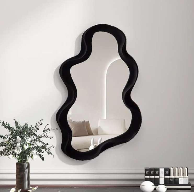 Dreamy Cloud Wave Aesthetic Mirror