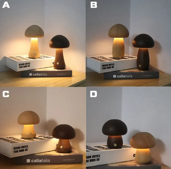 Cozy Mushroom Glow Lamp