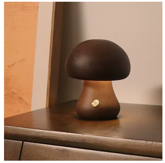 Cozy Mushroom Glow Lamp