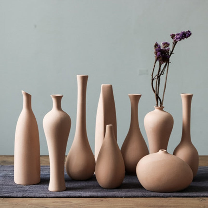 Minimalist Nordic Ceramic Vase